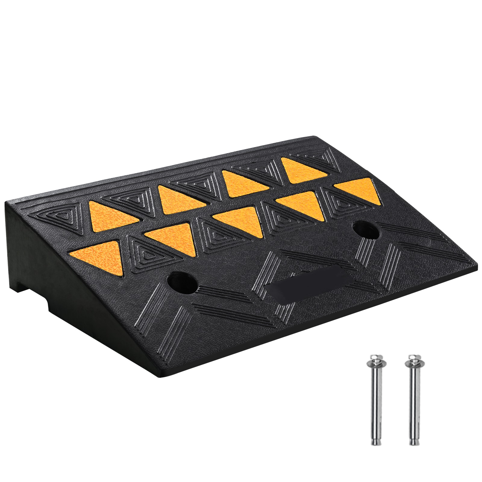Heavy Duty Rubber Curb Ramp For Driveways And Sidewalk Access_voghion.com